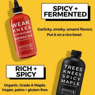 Bushwick Kitchen flavor pairing graphic