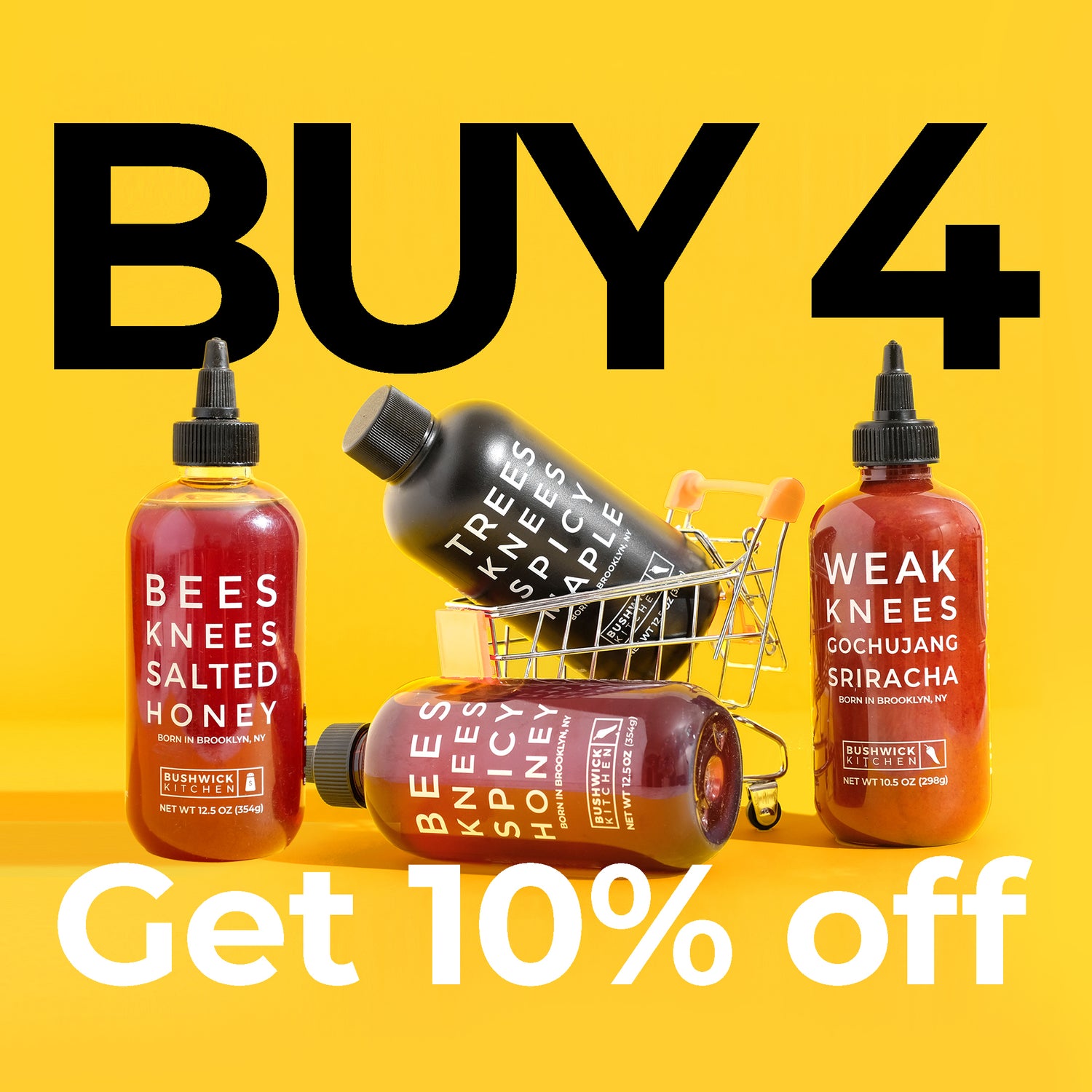 Buy Any 4, Get 10% Off