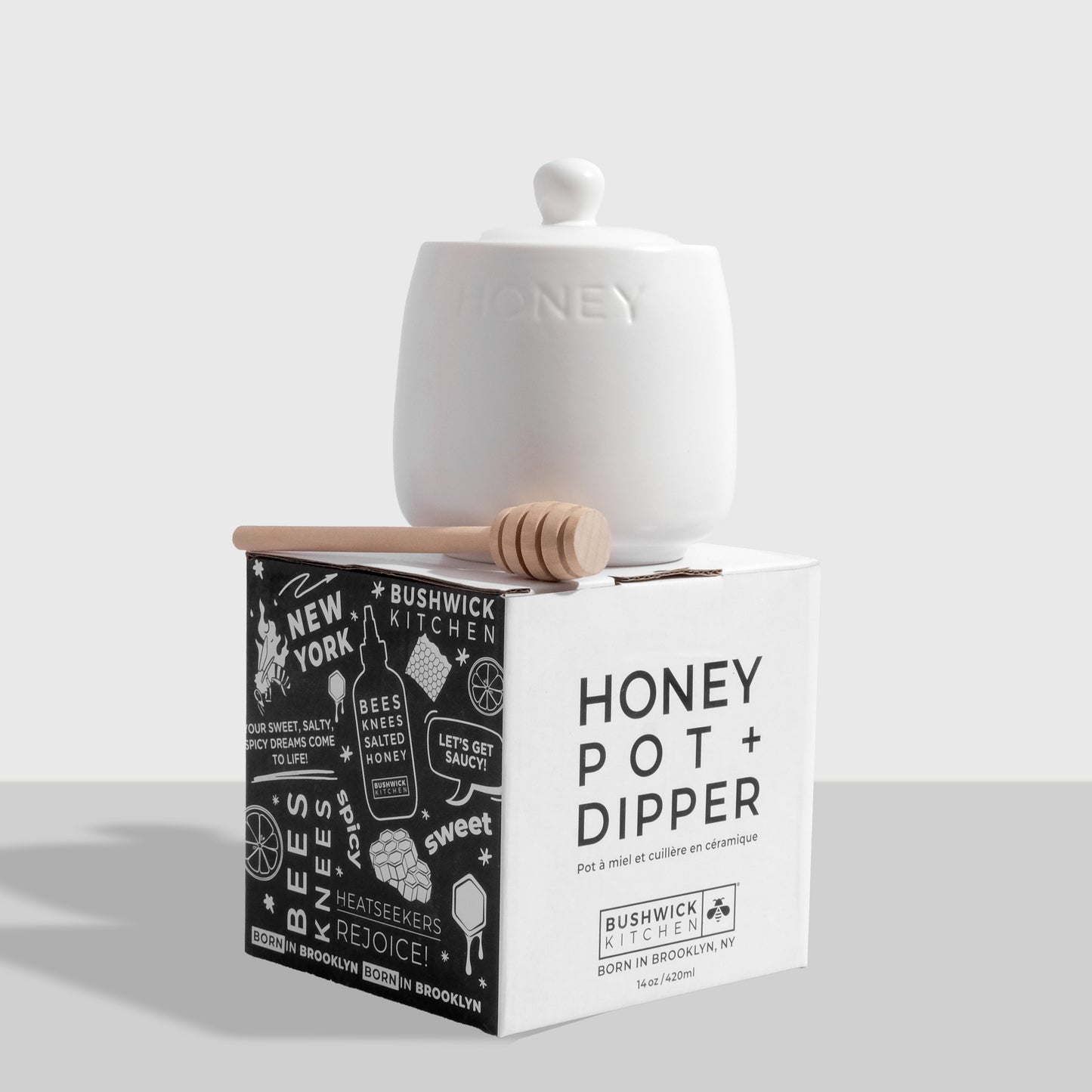 Honey Pot with Dipper