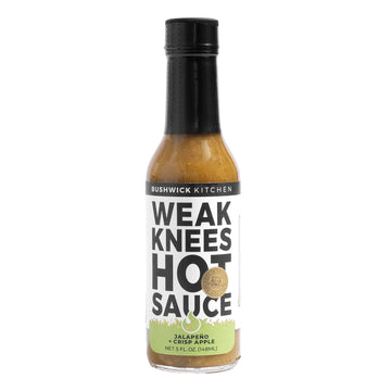 Weak Knees Jalapeño + Crisp Apple Hot Sauce