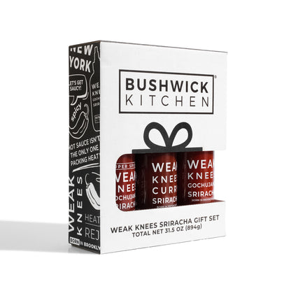 Weak Knees Sriracha Gift Set